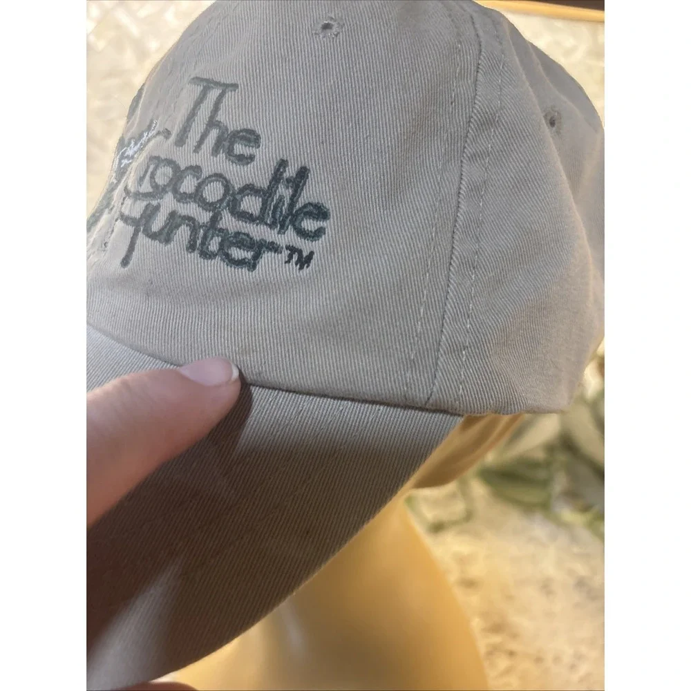 Vintage The Crocodile‎ Hunter Steve Irwin Cap Hat Tv Production Promo wildlife